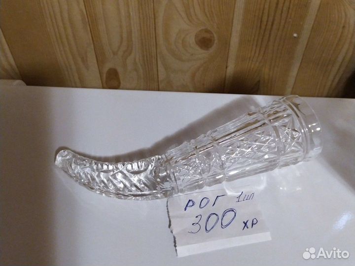 Хрустальные салатницы и ладьи