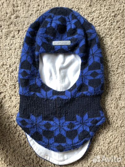 Шапка шлем 50 для мальчика