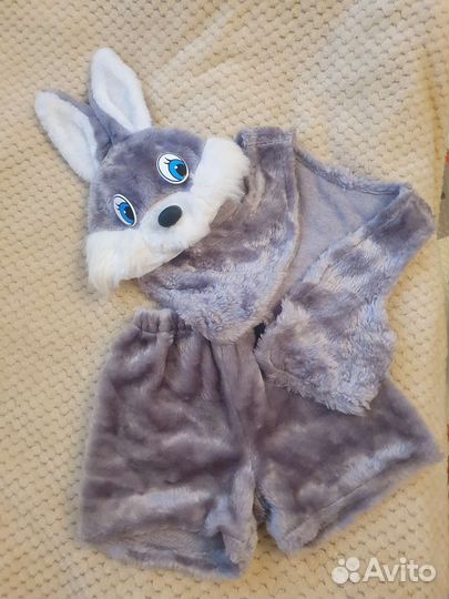 Костюм зайца прокат на 2,3,4 года