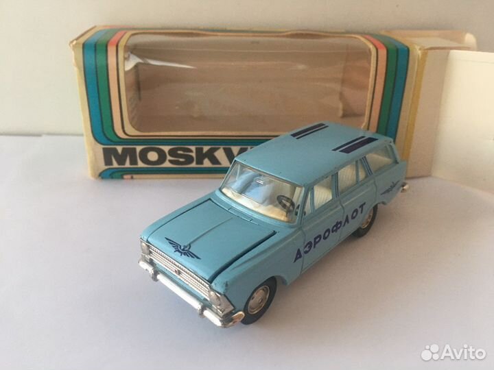 Х Москвич 427 Аэрофлот ми 1/43 СССР в коробке