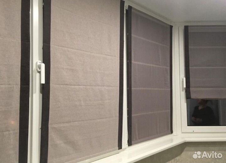 Мансардные шторы N283