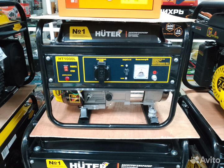 Генератор huter DY 100O L