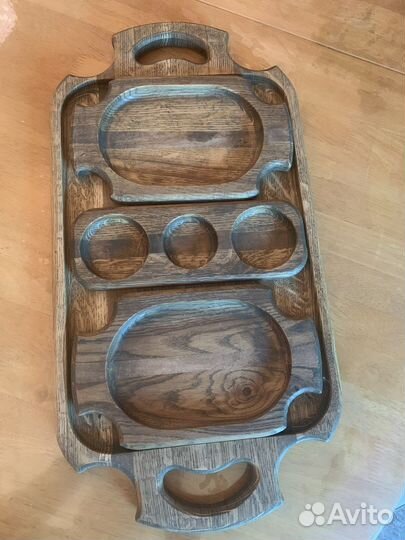 Поднос деревянный