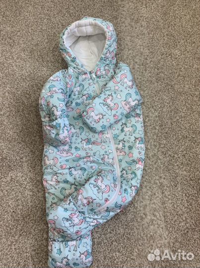 Комбинезон конверт зима