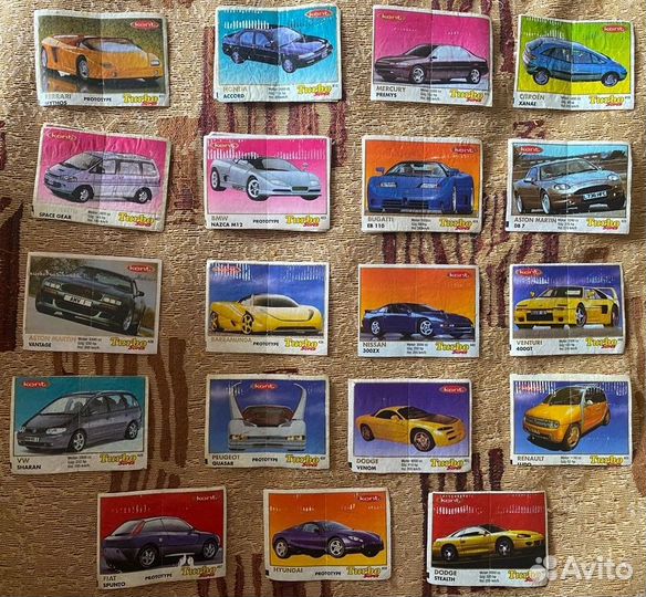 Вкладыши Turbo разных серий