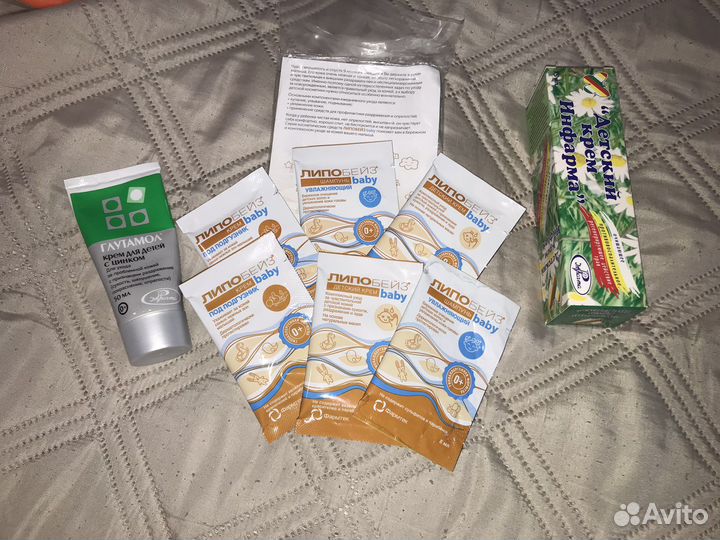 Крема и шампуни детские