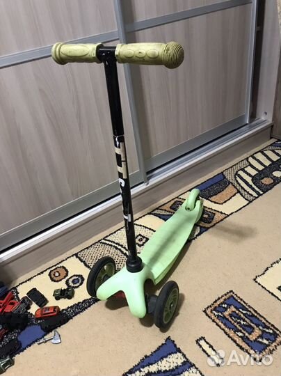 Самокат 3х колёсный б/у