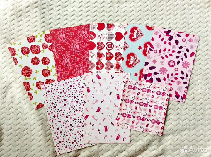 Бумага для Скрапбукинг 53 расцветки Цена за все