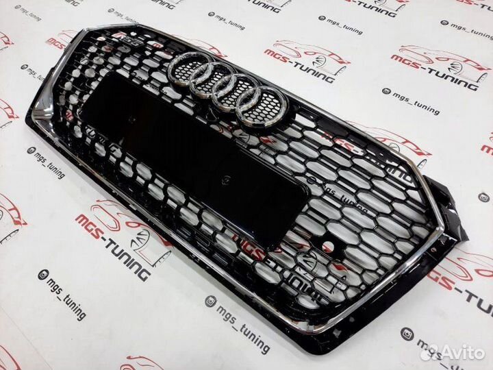 Решетка на Audi A5 в стиле RS5 16-19 гг. дизайн 4