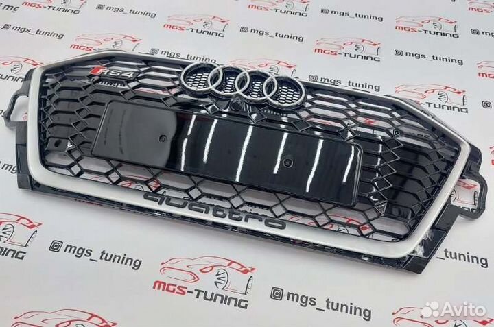 Решетка в стиле RS4 #2 для Audi A4 19+
