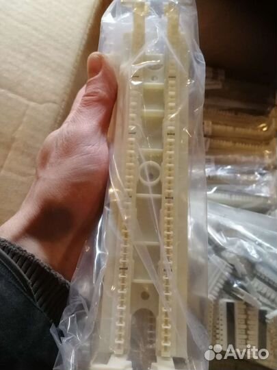 Делитель телевизионный, f разъём, Кроссблок 110