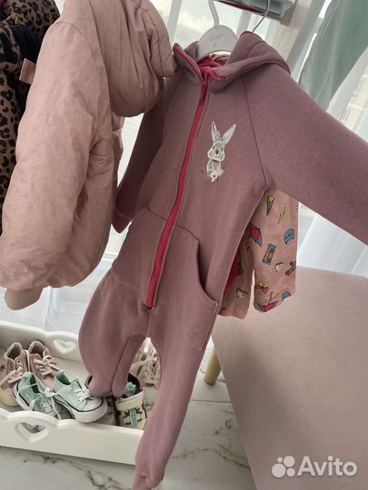 Теплая одежда для девочки 1,5-3 года