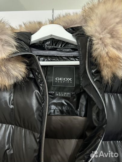 Пуховик зимний geox 38,40 новый