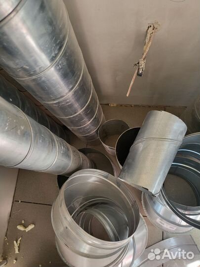 Трубы для вентиляции/воздуховоды/отводы