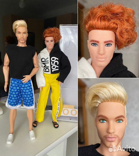 Кен Джон Лукс со шрамом (looks)