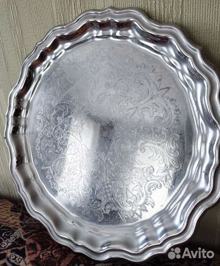 Самовар с подносом