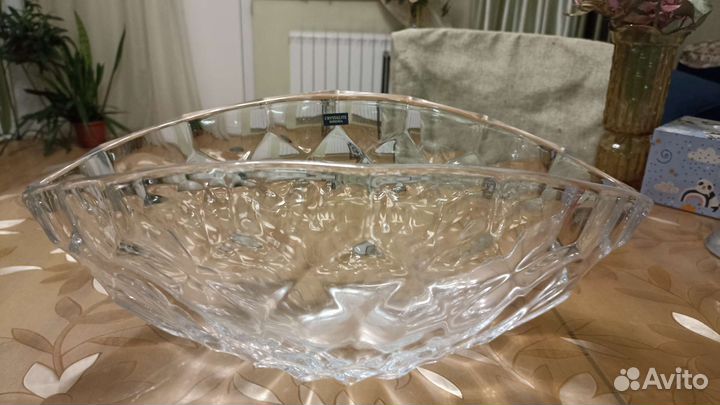 Ваза для фруктов богемия