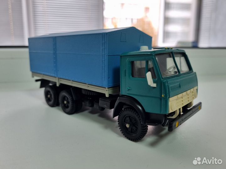 Модель камаз 5321 с тентом 1:43 Сделано в СССР
