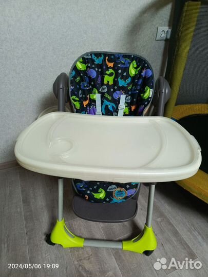 Стульчик для кормления chicco polly