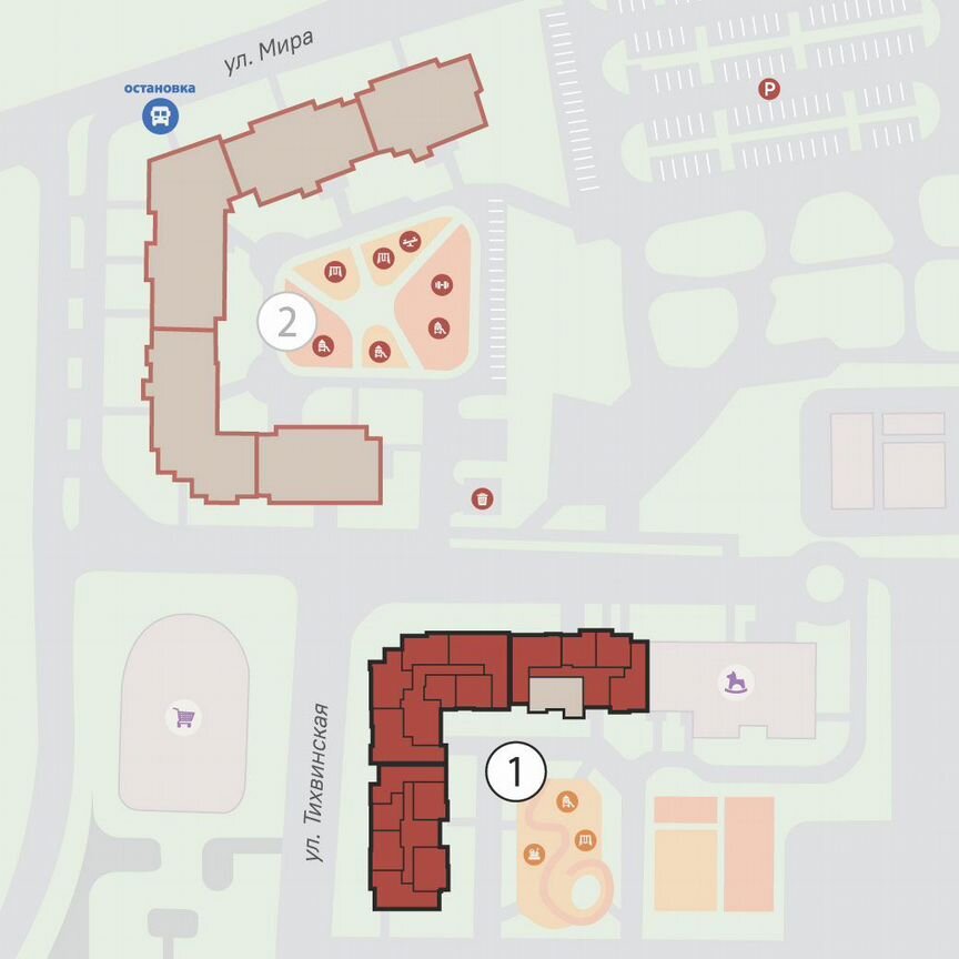 2-к. квартира, 59,9 м², 2/5 эт.
