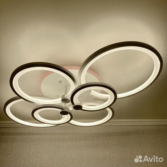 Люстра потолочная LED 168W+8W