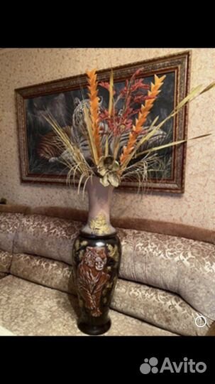 Ваза с картиной