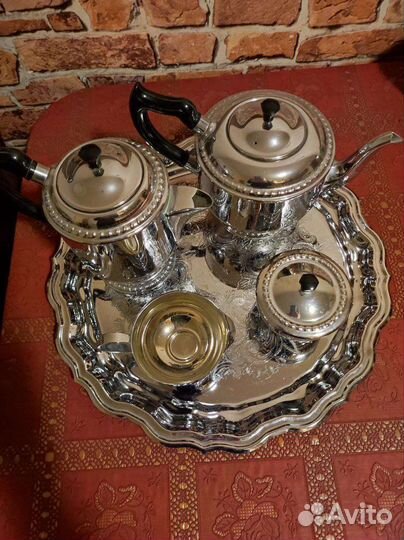 Кофейный сервиз мнц Кольчугино/ знак качества СССР