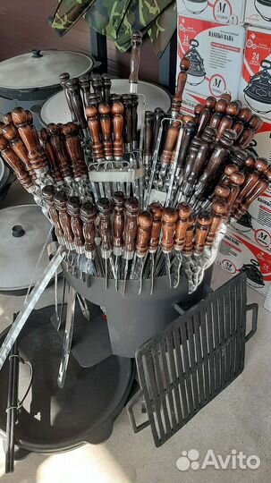 Шампура подарочный с деревянной ручкой в Оренбурге