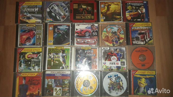 Игры компьютерные CD и DVD