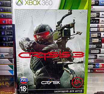 Crysis 3 - xbox 360 (без мануала)