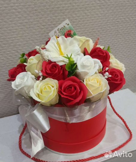 Мыльные розы букеты