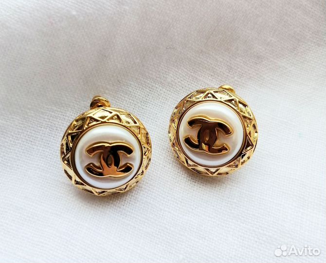 Серьги Chanel