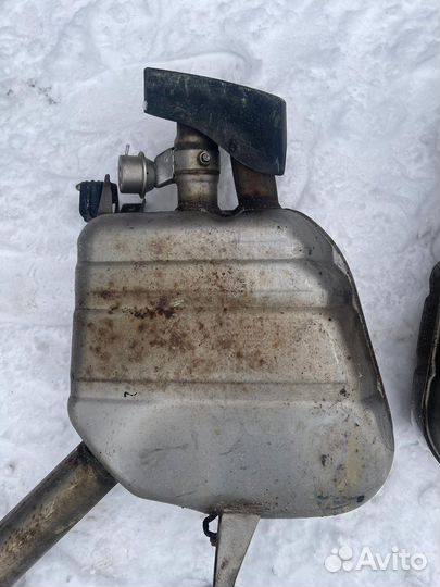 Глушитель BMW F10 N63B44