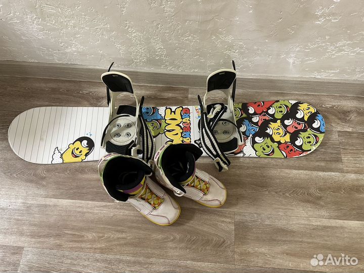 Сноуборд комплект детский Bone 120