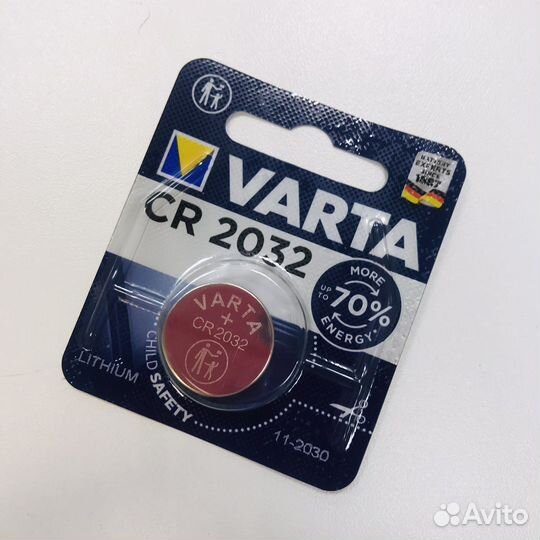 Элемент питания CR2032-1BL Varta Lithium 3V