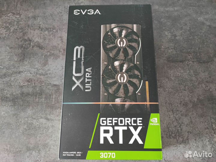Видеокарта evga RTX 3070 XC3 ultra