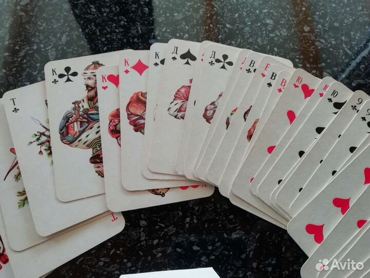 Новые. Игральные карты ссср. 1991 год