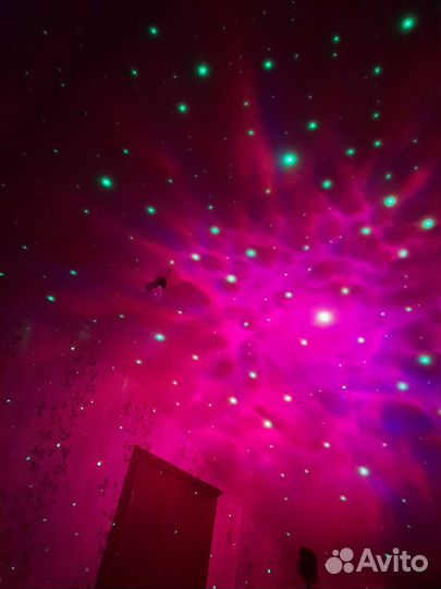 Ночник проектор космонавт звездное небо