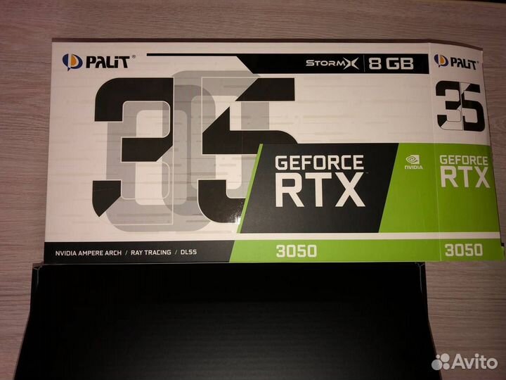 Видеокарта palit rtx 3050 StormX