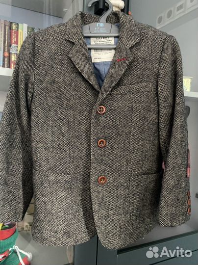 Пиджак zara для мальчика 104см