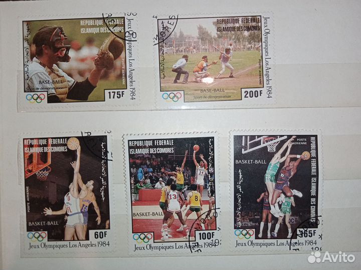 Почтовые марки Коморы