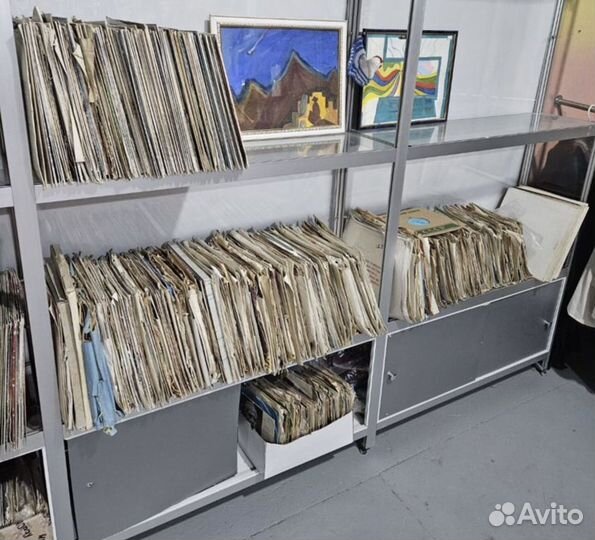 Виниловые пластинки коллекция 2000шт