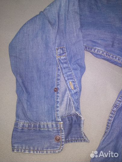 Джинсовая рубашка