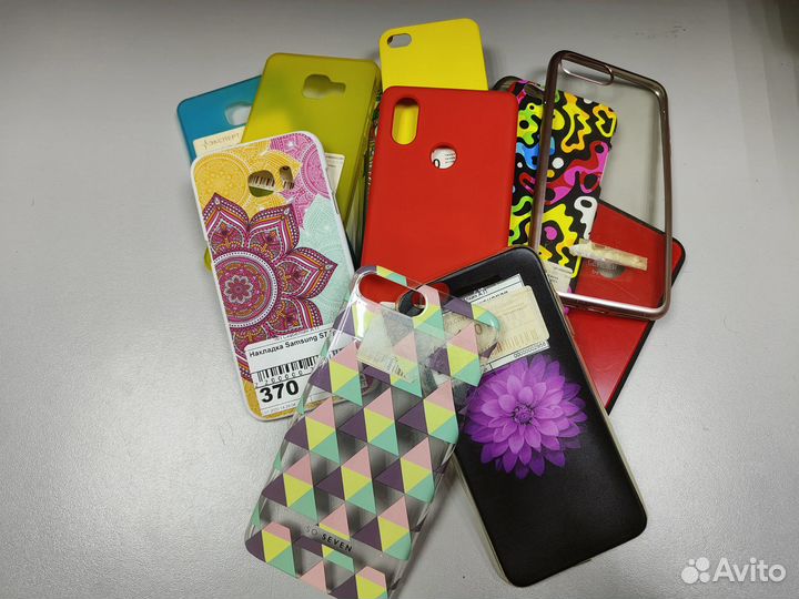 Чехлы для телефонов и планшетов более 1000шт - Лот