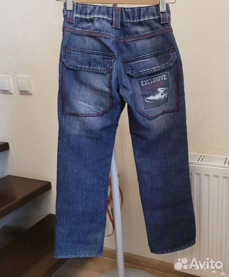 Джинсы gloria jeans для мальчика утепленные 9-10 л