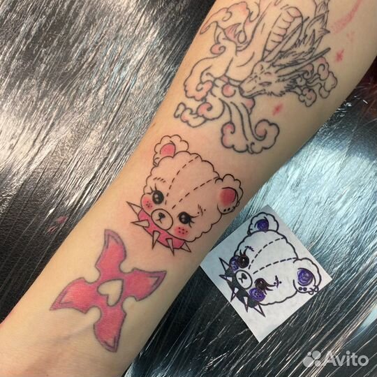 Модель для тату