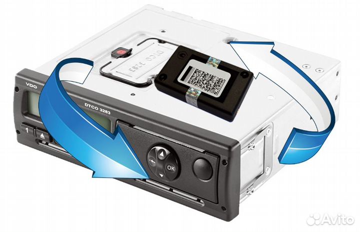 Тахограф Замена блока скзи Карта водителя