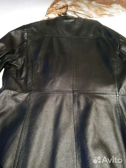 Кожаная куртка женская 50 размер