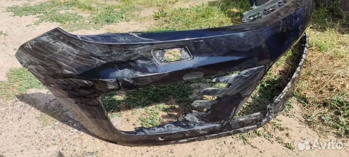 Бампер touareg r line