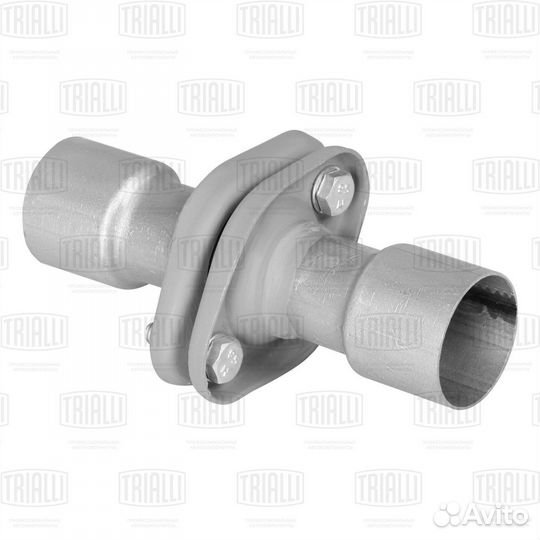 Соединение труб глуш ремонтн JF-55 L210мм алюм ста